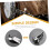 5 String Banjo Tailpiece Chrome Metal Replacement with Secure Loop Design and Stable Tuning Support 2