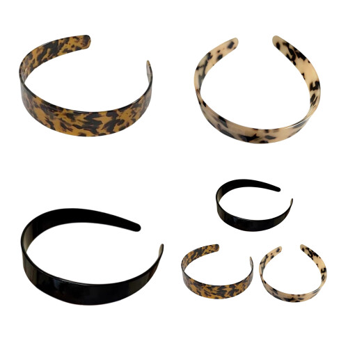 Elegant Hair Accessory Practical Acetate Headband-3 colors 1