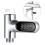 BD-LS-01 Second Generation LED Digital Display Shower Water Thermometer(Plating) 1