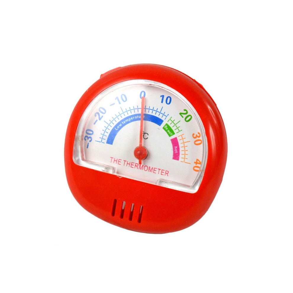 Freezer Thermometer Indoor Outdoor Pointer Thermometer(Red)