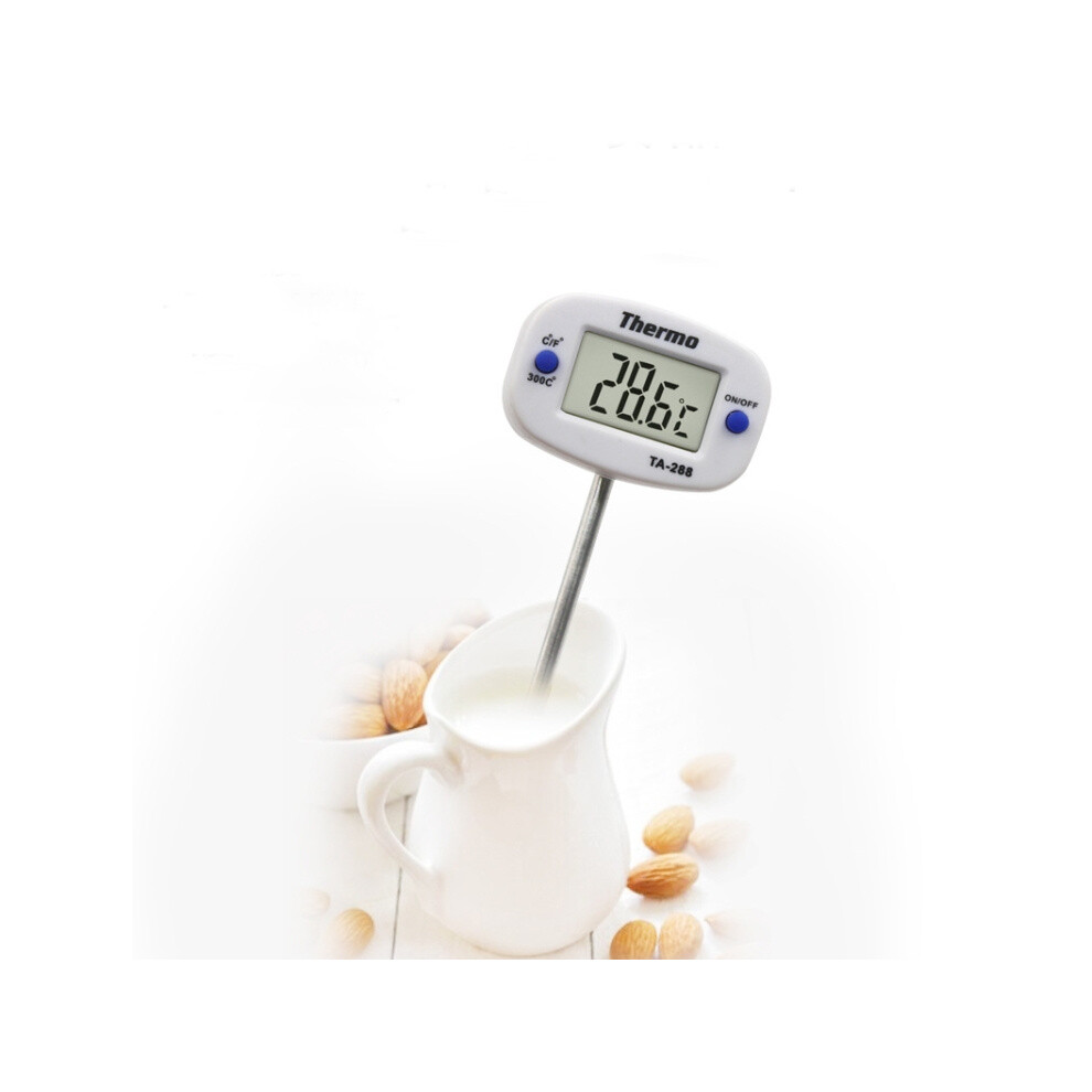 Electronic probe type digital thermometer for kitchen food