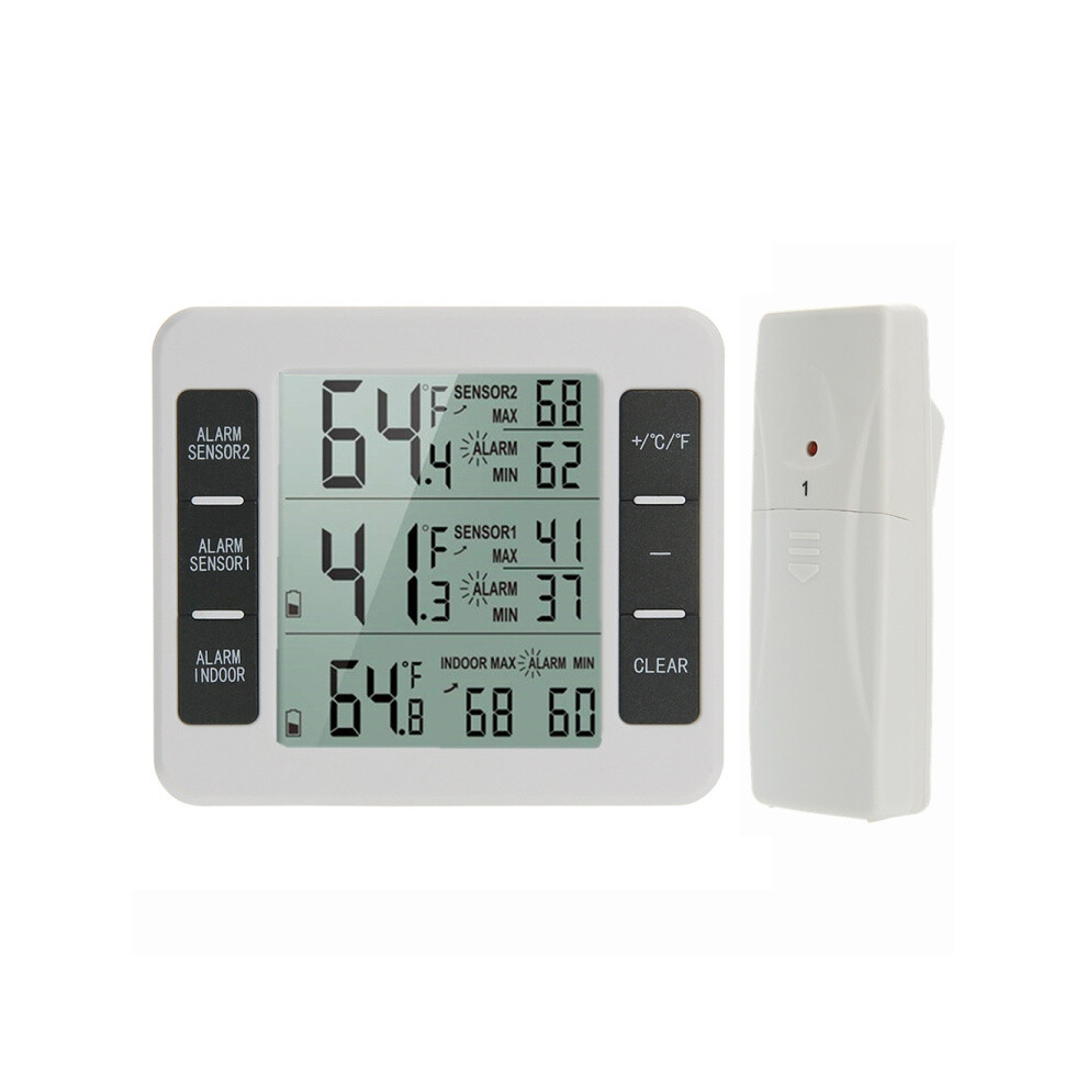 SN010 Wireless Indoor Outdoor High-Precision Thermometer Electronic Refrigerator Thermometers(One to One)