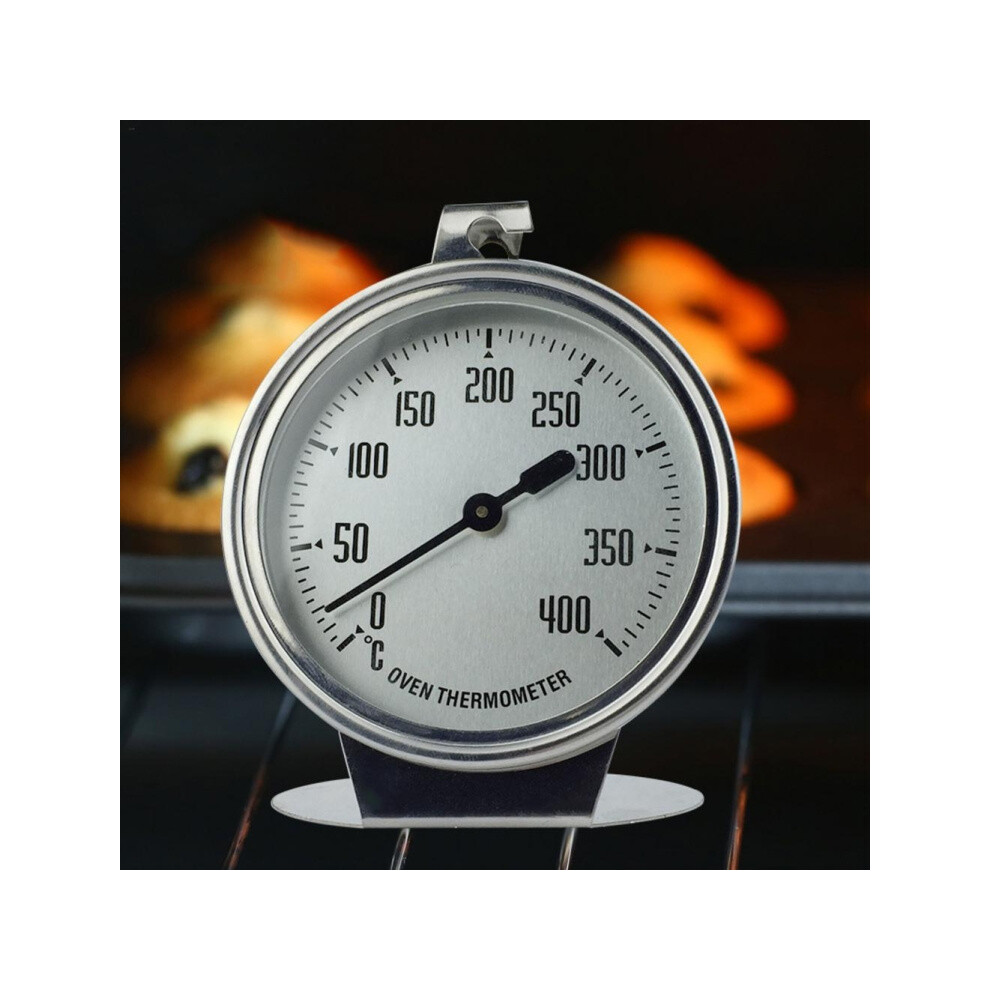 400 Centigrade Pointer Oversized Dial Oven Thermometer Baking Tool