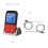 LCD Digital Food Thermometer with Dual Probe Sensor and Timer (Black) 4