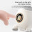 LED Screen IPX9 Waterproof Baby Bath Smart Electronic Thermometer(Rocket) 5