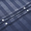 Imperial Rooms (King, Washed Blue) Luxury Stripe Duvet Cover Bedding Set Fitted Sheet 4