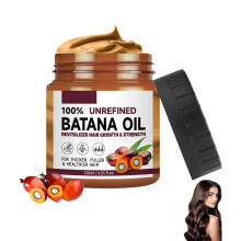 Batana Oil Hair Mask Deep Hydration Care for Dry Damaged Hair, Smooth Detangling Effect, 4.23Oz