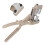 Professional Grafting Scissors with Precise VShaped Cutting and Ergonomic NonSlip Handle for Fruit Trees 2
