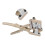 Professional Grafting Scissors with Precise VShaped Cutting and Ergonomic NonSlip Handle for Fruit Trees 4