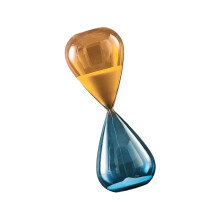 Artistic Glass Sand Timer 10 15 30 Mins for Study-15 minutes