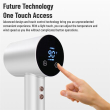 Super Hair Dryer for Hair 220-240V 1500W High Power Blow Dryer Styling Tool Professional Ionic Hairdryers EU Plug