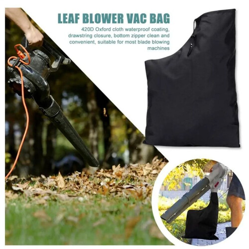 Universal Leaf Blower Bag Replacement Bag Adjustable Leaf Collection Replacement Suitable for Vacuum Storage Bag 1