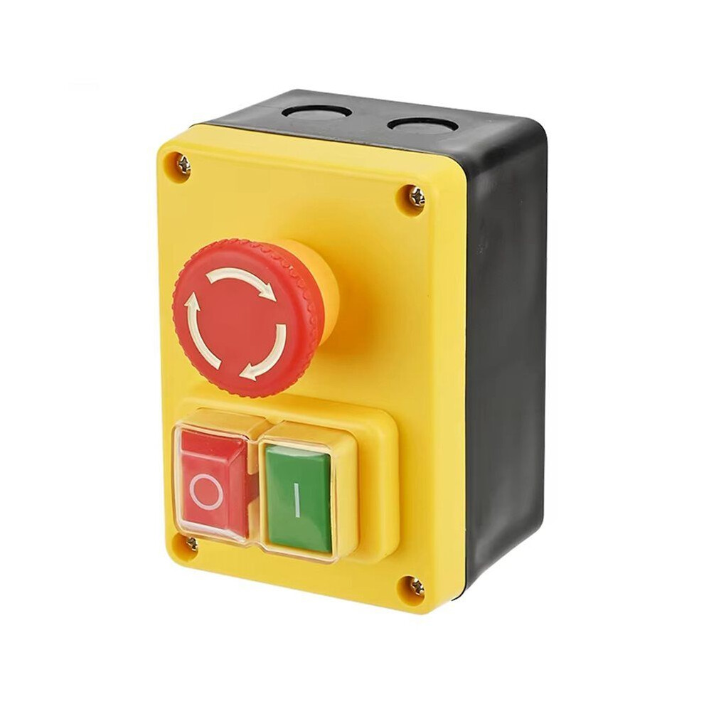 Kjd17d 120V 16A Electromagnetic Push Button Emergency Stop Switches For Electric Tools And Machine Tool Equipment 6032225275370