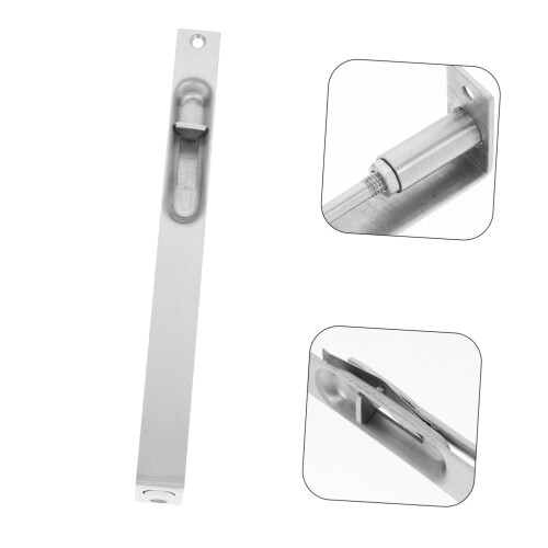 Stainless Steel Flush Bolt Lock for Double Doors, HeavyDuty Concealed Security Door Latch 2