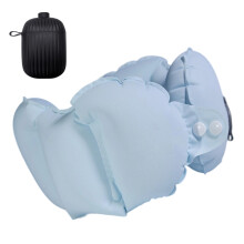 Zacht dubbelzijdig reiskussen TPU-materialen Ergonomische-Blauw