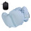 Multipurpose Inflatable Neck Rest Pillow Portable TPU-Blue 1