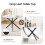 Joolihome Foldable Round Dining Table and 2 Chairs Set 6