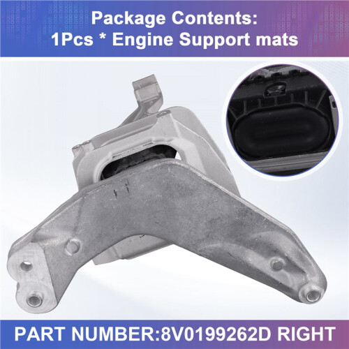 For  A3 S3 RS3 TTRS RSQ3  Formentor Engine Support 8V0199262D Right Engine Support Mats 1