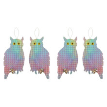 4PCS Owl Bird Repellent Bird Deterrent Hanging Device Effectively Keep Birds Away Scare Away Birds Garden Supplies