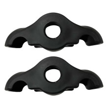 Cycling Training Foot Pads Shock Absorbing Indoor Cycling Snap Rocker Feet Adapters Rocker Feet for Bike Trainer,A