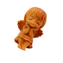Hand Carved Wooden Angel Statues Home Decorations for Living