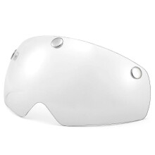 (Transparent, Magnet Visor) Visière magnétique détachable pour casque de vélo (lot de 3) avec protection UV, pour hommes et femmes
