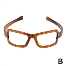 (Coffee1) Lunettes de soleil mignonnes pour femmes, bandeau, monture de lunettes, serre-tête