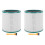2X True HEPA Replacement Filter Compatible with   Purifier Pure Cool Link TP01 TP02, TP03, Part 968126-03 1