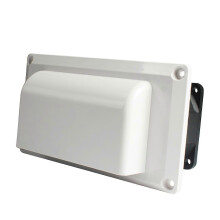 (White) Ventilatore di scarico da 12 V per camper, roulotte e rimorchi, ventola di ventilazione laterale con motore silenzioso