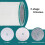2X True HEPA Replacement Filter Compatible with   Purifier Pure Cool Link TP01 TP02, TP03, Part 968126-03 4