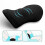 (black, 1pc) Neo Memory Foam Lumbar Cushion for Back Pain Relief 1