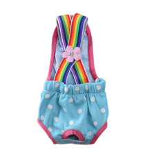 (4, M) Culottes hygiéniques réutilisables pour chiennes, shorts menstruels lavables, couches douces pour la peau