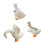 3Pieces Artistic Duck Shape Family Hook for Decorating 1