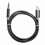 (Black) AUX Cord for iPhone 12, 3.5mm Nylon Braided Adapter Cable 1
