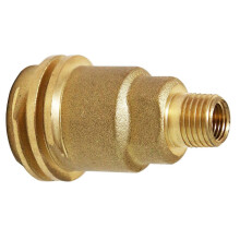 Propane Adapter 1/4 Inch NPT to Flare Fitting Quick Secure Connection for BBQ Grill RV Heater