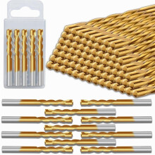50 PCS Cutting Bit,1/8 Inch Hss Drywall Router Bits,Guide Point Cutting Bits for Use with Spiral Saws and Power Tools B