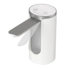 LED Display Water Bottle Pump Foldable Electric 1200mah Rechargeable Automatic Stop Touch Button 3 Quantitative Settings