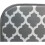 Reversible 18"x24" Dish Drying Mat, XL Microfiber Kitchen Mat for Counter, White Trellis 3