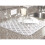 Reversible 18"x24" Dish Drying Mat, XL Microfiber Kitchen Mat for Counter, White Trellis 5