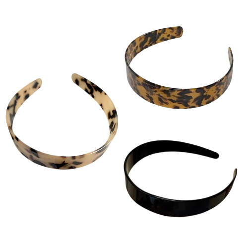 Elegant Hair Accessory Practical Acetate Headband-3 colors