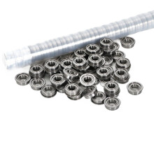 10pcs MF105ZZ Miniature Flange Ball Bearings 5x10x4mm Double Shield Smooth LowFriction Rotation