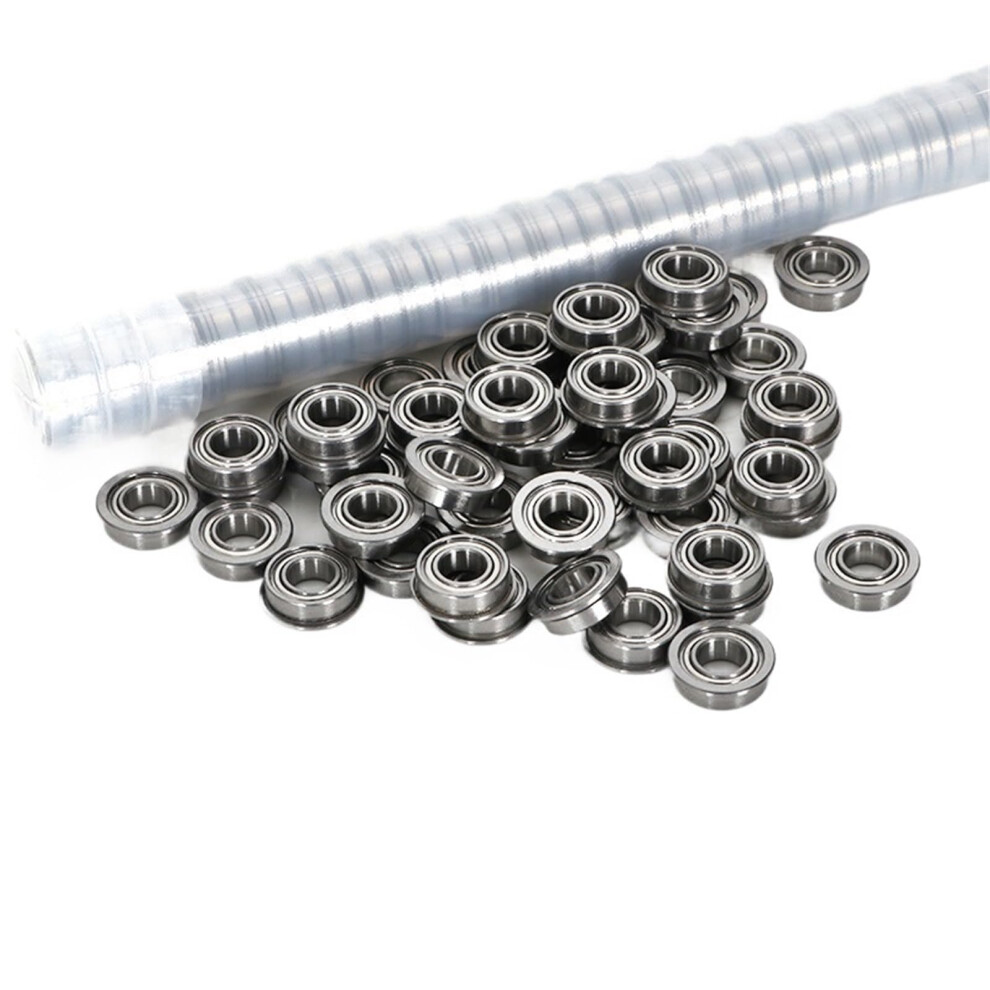 10Pcs Mf105zz Miniature Flange Ball Bearings 5X10x4mm Double Shield Smooth Lowfriction Rotation 9771547046127