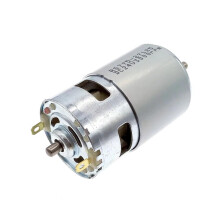 RS775 DC 24V Motor Torque Low Noise Durable Ball Bearings Speed 12500rpm for Power Tools