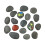 XL Paintable Natural Stones, Dark Grey, 3 kg 1