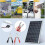 10W 12V Solar Panel with 20A Controller for Vehicle, Gate, Fence 5