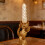 Decorative conies Candle Base produced Of Durable-gold 6