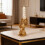 Decorative conies Candle Base produced Of Durable-gold 7