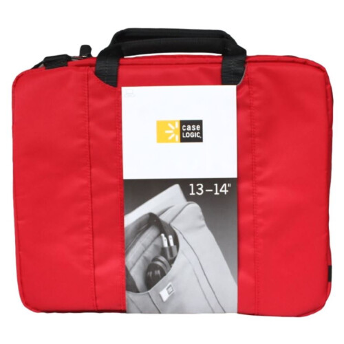 Case Logic Notebook-Tasche Nylon rot 13" bis 14,1" 1