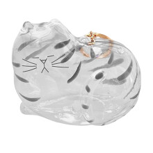 Elegant Cats Memorial Charm For- Tabby cat