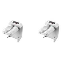 2X Automatische Elektrische Knödelmaschine Maschine Knödelform Pressknödelhautform Automatisches Zubehör Küchenwerkzeug